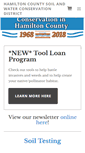 Mobile Screenshot of hamiltonswcd.org